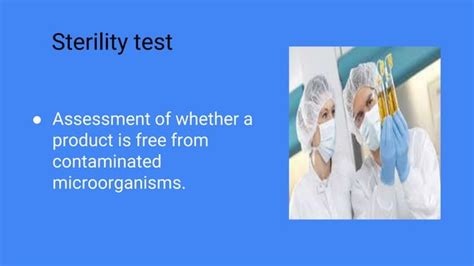 sterility test fda|Successful Sterility Test Failure Investigations—A .